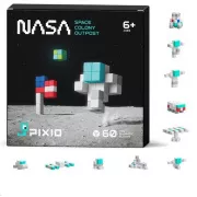 PIXIO NASA - Koloniálna základňa magnetická stavebnica