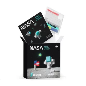 PIXIO NASA - Koloniálna základňa magnetická stavebnica PIXIO NASA - Koloniálna základňa magnetická stavebnica