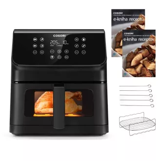 Cosori P653 PREMIUM II Plus Chef edition 6, 2l teplovzdušná fritéza, čierna Cosori P653 PREMIUM II Plus Chef edition 6, 2l teplovzdušná fritéza, čierna