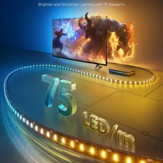 Govee AI Sync Box 2 Smart TV RGBICW podsvietenie 55-65" Govee AI Sync Box 2 Smart TV RGBICW podsvietenie 55-65"