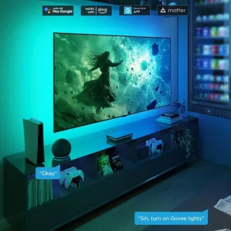Govee AI Sync Box 2 Smart TV RGBICW podsvietenie 55-65" Govee AI Sync Box 2 Smart TV RGBICW podsvietenie 55-65"