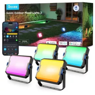 Govee Flood Lights 2 vonkajšie SMART LED svetlá 4ks