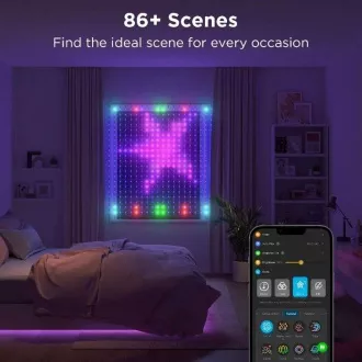 Govee Netflix RGBIC Curtain Light 400 LED - 1, 5 x 1, 5m