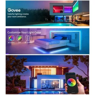 Govee WiFi RGB Smart LED pásik 10m