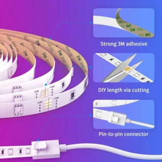 Govee WiFi RGB Smart LED pásik 10m
