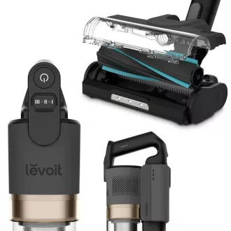 Levoit LVAC-200 4v1 Aku Turbo Cyclone sivý