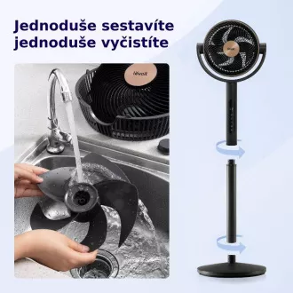 Levoit TempSense R432 DC Cyclone Fan - Automatický ventilátor Levoit TempSense R432 DC Cyclone Fan - Automatický ventilátor