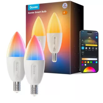 Govee Smart žiarovka RGBWW 5W-50W 450lm E14 Long Life 2ks Matter