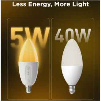 Govee Smart žiarovka RGBWW 5W-50W 450lm E14 Long Life 2ks Matter