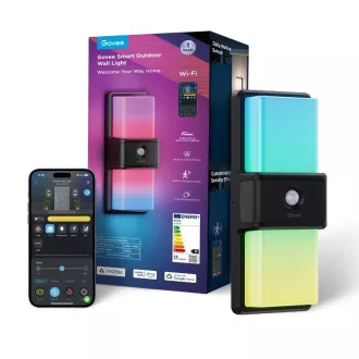 Govee RGBICWW Smart vonkajšie nástenné svetlo 1500lm Matter
