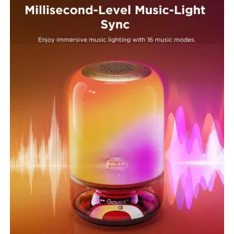 Govee Table Lamp 2 RGBW Akumulátorová lampa s reproduktorom - zvuk od JBL Govee Table Lamp 2 RGBW Akumulátorová lampa s reproduktorom - zvuk od JBL