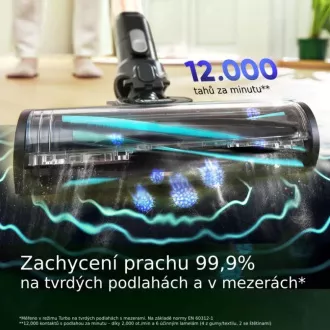 Levoit LVAC-300 Plus 6v1 Aku Turbo Cyclone čierny