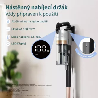 Levoit LVAC-300 Plus 6v1 Aku Turbo Cyclone čierny