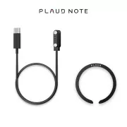 PLAUD NOTE Accessory Kit Black - Nabíjačka a magnetický clip, čierna