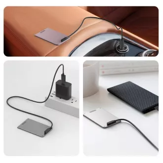 PLAUD NOTE Accessory Kit Black - Nabíjačka a magnetický clip, čierna