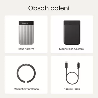 PLAUD Note PRE Black - AI hlasový záznamník