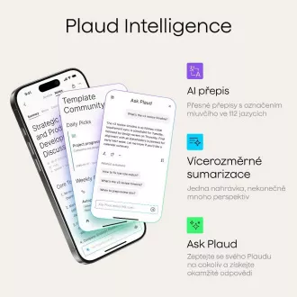 PLAUD Note PRE Silver - AI hlasový záznamník PLAUD Note PRE Silver - AI hlasový záznamník