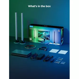 Govee AI Sync Box Kit 2 Smart sada PC osvetlenie 27-34" + LED panely