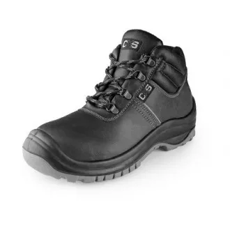 Obuv členková CXS SAFETY STEEL MANGAN S3, čierna, veľ. 39