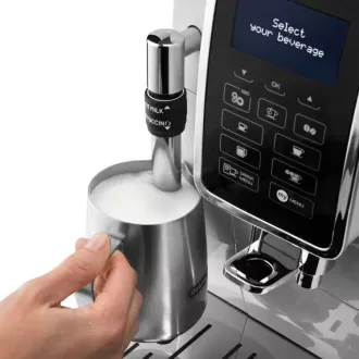 DeLonghi ECAM 350.35.W Dinamica plnoautomatický kávovar, 1450 W, 15 bar, LCD displej, biela DeLonghi ECAM 350.35.W Dinamica plnoautomatický kávovar, 1450 W, 15 bar, LCD displej, biela
