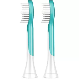 Philips HX6042/33 Sonicare For Kids, náhradná hlavica, pre deti, štandardná veľkosť, 2 kusy, nasadzovací, aqua Philips HX6042/33 Sonicare For Kids, náhradná hlavica, pre deti, štandardná veľkosť, 2 kusy, nasadzovací, aqua
