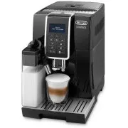 DeLonghi Dinamica ECAM 350.55.B automatický kávovar, 15 bar, vstavaný mlynček, mliečny systém, zásobník na mletú kávu