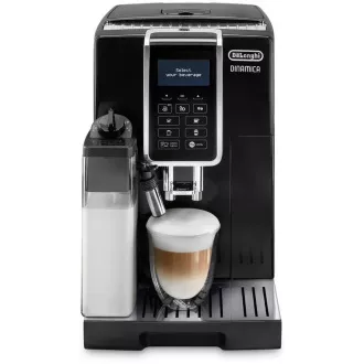 DeLonghi Dinamica ECAM 350.55.B automatický kávovar, 15 bar, vstavaný mlynček, mliečny systém, zásobník na mletú kávu DeLonghi Dinamica ECAM 350.55.B automatický kávovar, 15 bar, vstavaný mlynček, mliečny systém, zásobník na mletú kávu