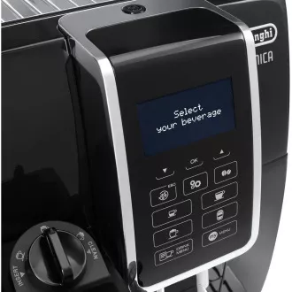 DeLonghi Dinamica ECAM 350.55.B automatický kávovar, 15 bar, vstavaný mlynček, mliečny systém, zásobník na mletú kávu DeLonghi Dinamica ECAM 350.55.B automatický kávovar, 15 bar, vstavaný mlynček, mliečny systém, zásobník na mletú kávu