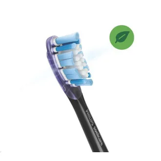 Philips HX9054/33 Sonicare G3 Premium Gum Care, náhradné hlavice, štandardné hlavice, 4 kusy, nasadzovacia, čierna