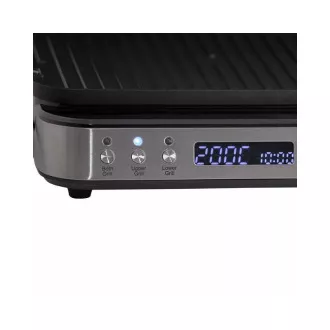 Orava Grillchef-3 elektrický kontaktný gril, 2000 W, LCD displej, časovač, digitálne ovládanie Orava Grillchef-3 elektrický kontaktný gril, 2000 W, LCD displej, časovač, digitálne ovládanie