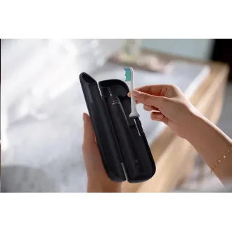Philips HX3673/14 Sonicare 3100, zubná kefka, pre dospelých, 31000 kmitov/min, časovač, tlakový senzor, púzdro, čierny