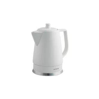 Orava VK-3813 W rýchlovarná kanvica, 1500 W, 1.5 l, kermická, automatické vypnutie, biela