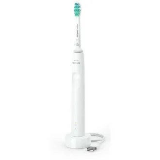 Philips Sonicare 3100 HX3671/13 elektrická zubná kefka, 1 režim, časovač, tlakový senzor, biely