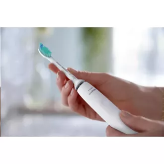 Philips HX3675/13 Sonicare 3100, set zubných kefiek, pre dospelých, 31000 kmitov/min, časovač, tlakový senzor, biely