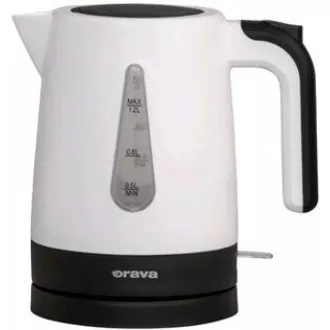Orava VK-2015 rýchlovarná kanvica, 1200 W, 1.2 l, automatické vypnutie, biela / čierna Orava VK-2015 rýchlovarná kanvica, 1200 W, 1.2 l, automatické vypnutie, biela / čierna