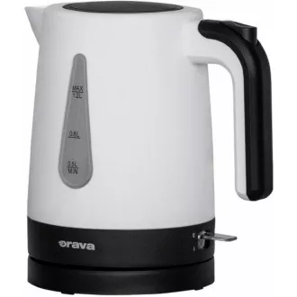 Orava VK-2015 rýchlovarná kanvica, 1200 W, 1.2 l, automatické vypnutie, biela / čierna Orava VK-2015 rýchlovarná kanvica, 1200 W, 1.2 l, automatické vypnutie, biela / čierna