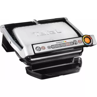 Tefal GC712D34 elektrický gril OptiGrill+ Inox, 2000 W, 6 programov, termostat, tácka na šťavu, strieborná / čierna Tefal GC712D34 elektrický gril OptiGrill+ Inox, 2000 W, 6 programov, termostat, tácka na šťavu, strieborná / čierna