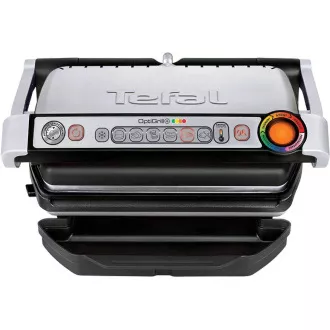 Tefal GC712D34 elektrický gril OptiGrill+ Inox, 2000 W, 6 programov, termostat, tácka na šťavu, strieborná / čierna Tefal GC712D34 elektrický gril OptiGrill+ Inox, 2000 W, 6 programov, termostat, tácka na šťavu, strieborná / čierna