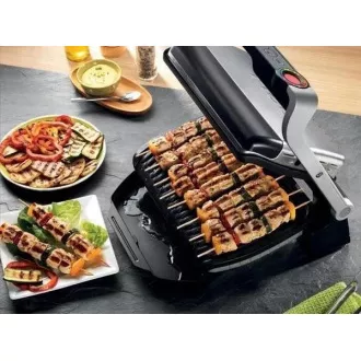 Tefal GC712D34 elektrický gril OptiGrill+ Inox, 2000 W, 6 programov, termostat, tácka na šťavu, strieborná / čierna Tefal GC712D34 elektrický gril OptiGrill+ Inox, 2000 W, 6 programov, termostat, tácka na šťavu, strieborná / čierna