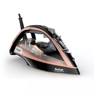 Tefal Ultimate Pure FV9845E0 naparovacia žehlička, 3200 W, Anti-drip, automatické vypnutie, broskyňová Tefal Ultimate Pure FV9845E0 naparovacia žehlička, 3200 W, Anti-drip, automatické vypnutie, broskyňová