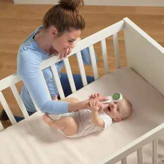 Braun BNT400WE bezkontaktný teplomer, Age Precision, tichý režim, podsvietený displej, biely - Rozbalené