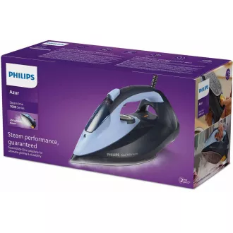 Philips 7000 Series DST7041/20 naparovacia žehlička, 2800 W, Drip-stop, automatické vypnutie, modrá