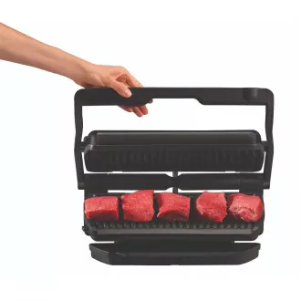 Tefal GC722834 Optigrill+ XL, gril, kontaktný, 2000 W, 9 programov grilovania, tácka na šťavu, automatický senzor, čierny Tefal GC722834 Optigrill+ XL, gril, kontaktný, 2000 W, 9 programov grilovania, tácka na šťavu, automatický senzor, čierny