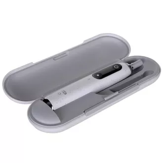 Oral-B iO 10 Stardust White elektrická zubná kefka, magnetická, 7 režimov, displej, AI 3D sledovanie povrchu zubov, biely