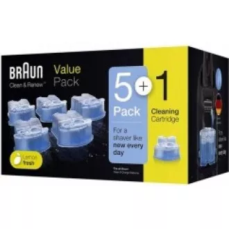 Braun CCR5+1 čistiace náplne Braun CCR5+1 čistiace náplne