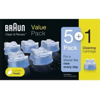 Braun CCR5+1 čistiace náplne Braun CCR5+1 čistiace náplne