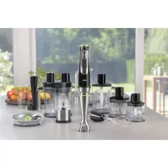 Braun MultiQuick 9 MQ9187XLI tyčový mixér, 1200 W, plynulá regulácia rýchlostí, SplashControl