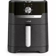 TEFAL EY501815 Easy Fry & Grill teplovzdušná fritéza, fritovanie a grilovanie, 4, 2 l, 1550 W, mechanické ovládanie, čierna