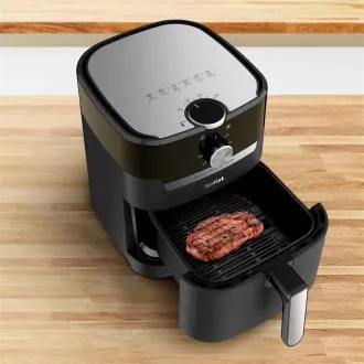 TEFAL EY501815 Easy Fry & Grill teplovzdušná fritéza, fritovanie a grilovanie, 4, 2 l, 1550 W, mechanické ovládanie, čierna TEFAL EY501815 Easy Fry & Grill teplovzdušná fritéza, fritovanie a grilovanie, 4, 2 l, 1550 W, mechanické ovládanie, čierna