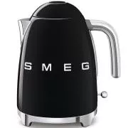 Smeg KLF03BLEU rýchlovarná kanvica, 1, 7 l, (7 šálok), 2400 W, štýl 50. rokov, čierna